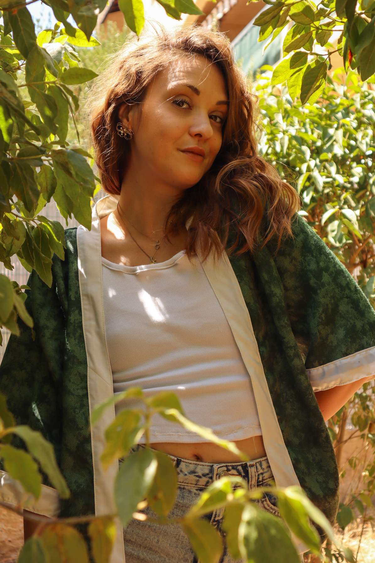 Kimono Gloria - Vert Emeraude - L'immortelle