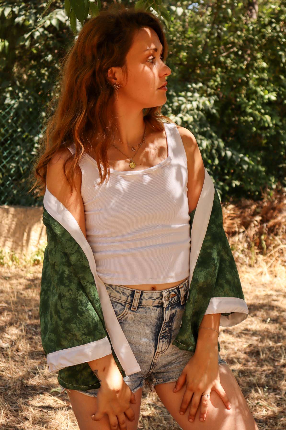 Kimono Gloria - Vert Emeraude - L'immortelle